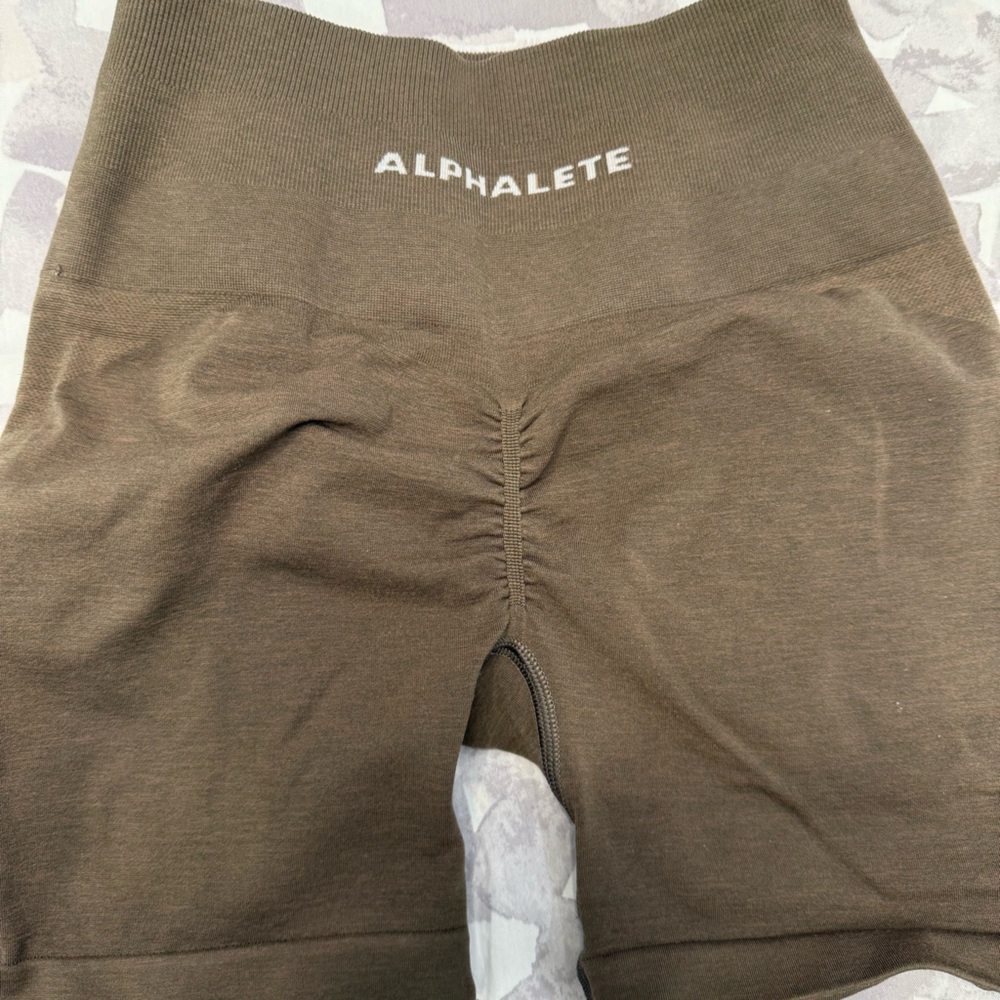 Alphalete Chocolate High-Rise Leggings
